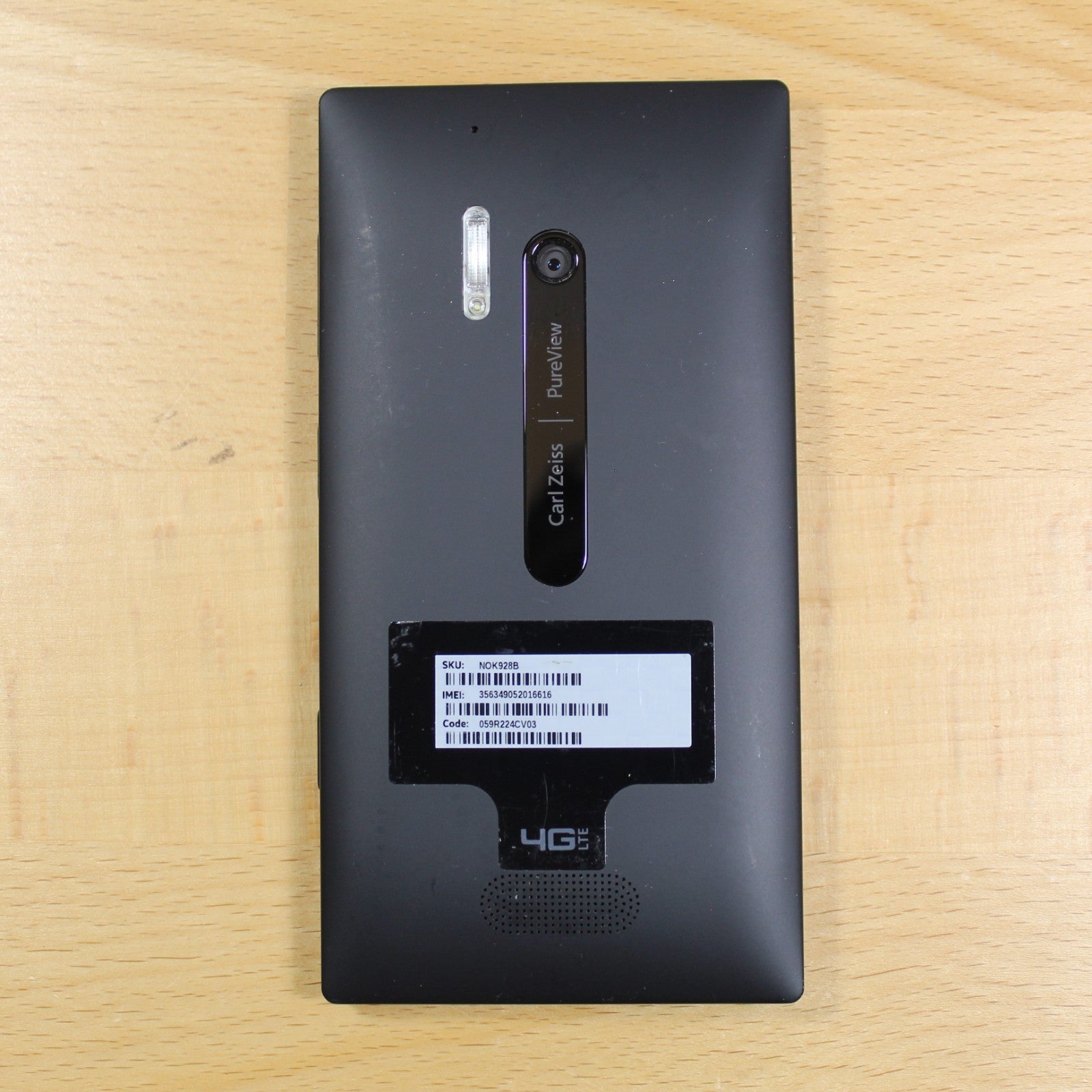 Nokia Lumia 928 verizon Black Smartphone Good #271