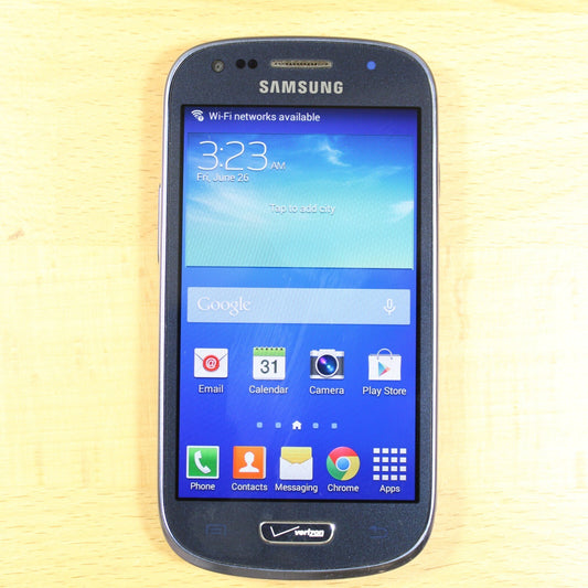 Samsung Galaxy S3 Mini SM-G760V Verizon 8GB Smartphone Good #135