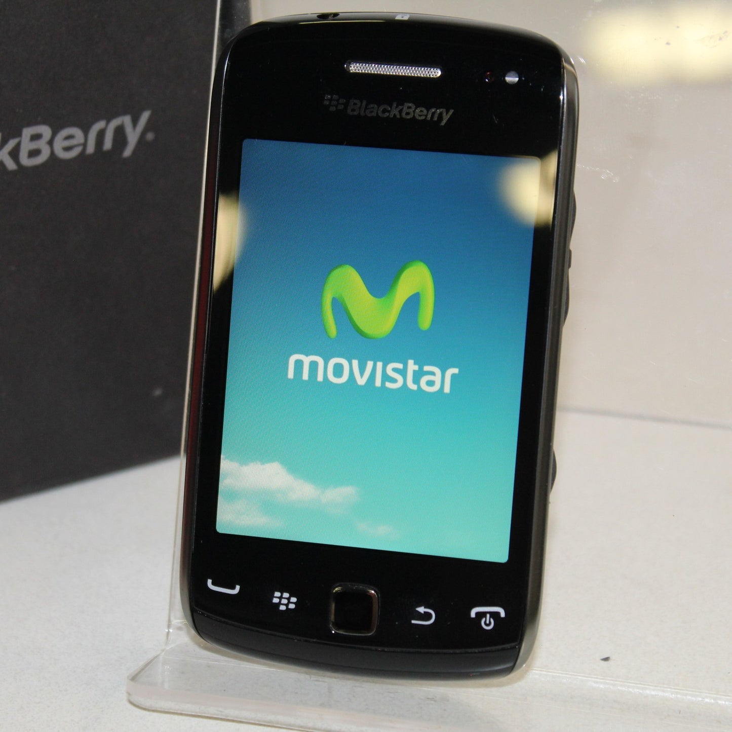 Rare Vintage Blackberry Curve 9380 Phone Black In Box Movistar Latin America