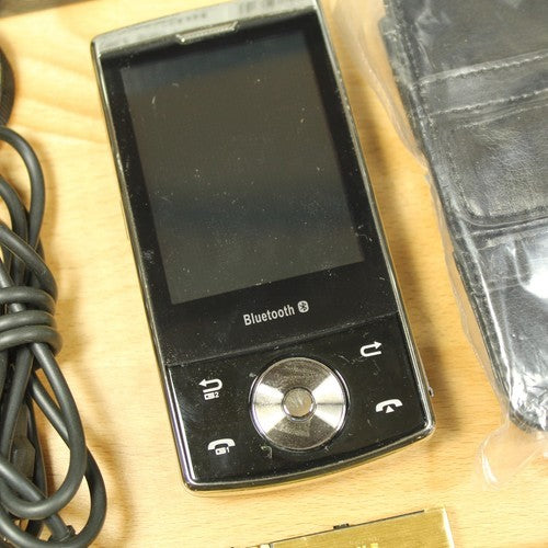 Rare Vintage Global Mobile G500 Unlocked Phone Black In Box Collectible Bundle