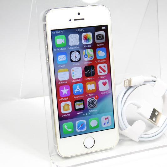 Vintage Apple iPhone 5s A1533 Smartphone 4G LTE Silver 16GB Collectible