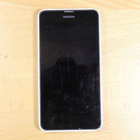 Vintage Nokia Lumia 635 T-Mobile Windows White Smartphone For Parts #212