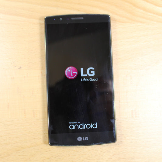 LG G4 VS986 Verizon 32GB Black For Parts Untested #166