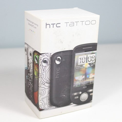 Rare Vintage HTC Tattoo Phone Purple In Box A3288 Vodafone 2009 International