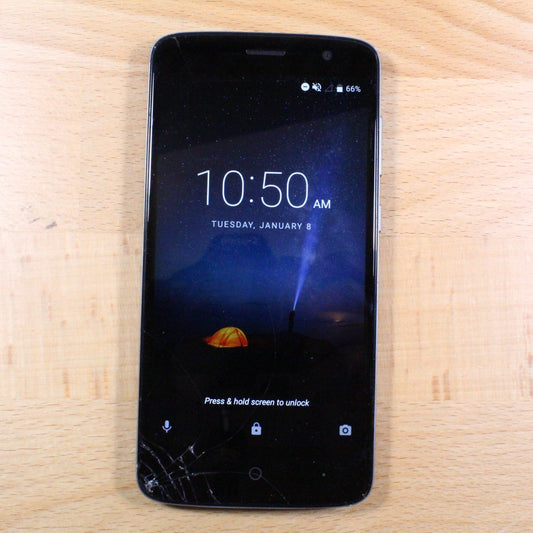 Z719DL Zmax One Gray Smartphone For Parts #322