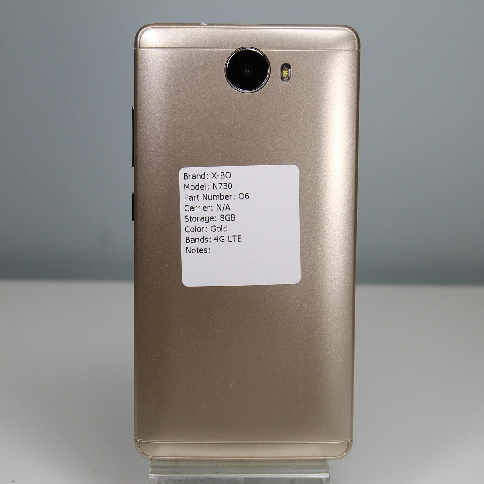 X-BO N730 O6 4G LTE Smartphone - Gold, 8GB