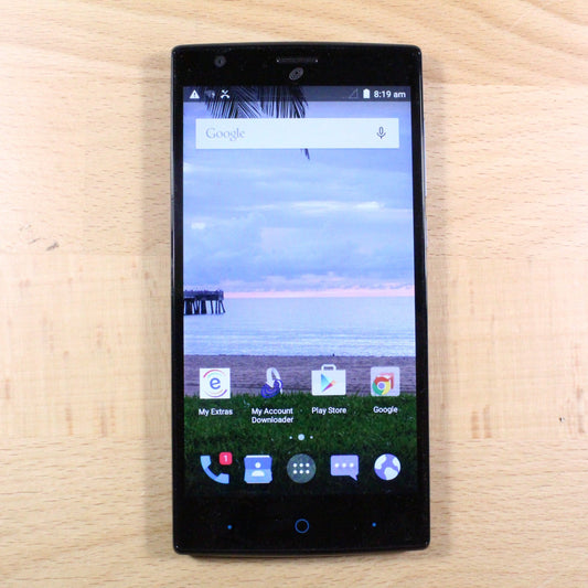 Z955L Z Max 2 Tracfone Black Smartphone Good #313
