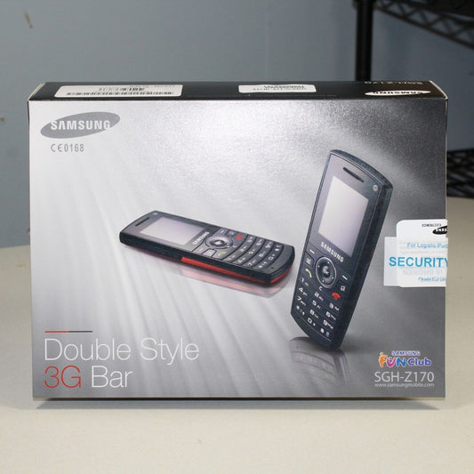 Rare Vintage Samsung SGH-Z170 Phone Silver In Box Complete Starhub Singapore