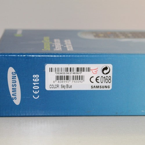 Rare Vintage Samsung GT-C3510 Genoa Sky Blue Smartphone GSM Movistar In Box