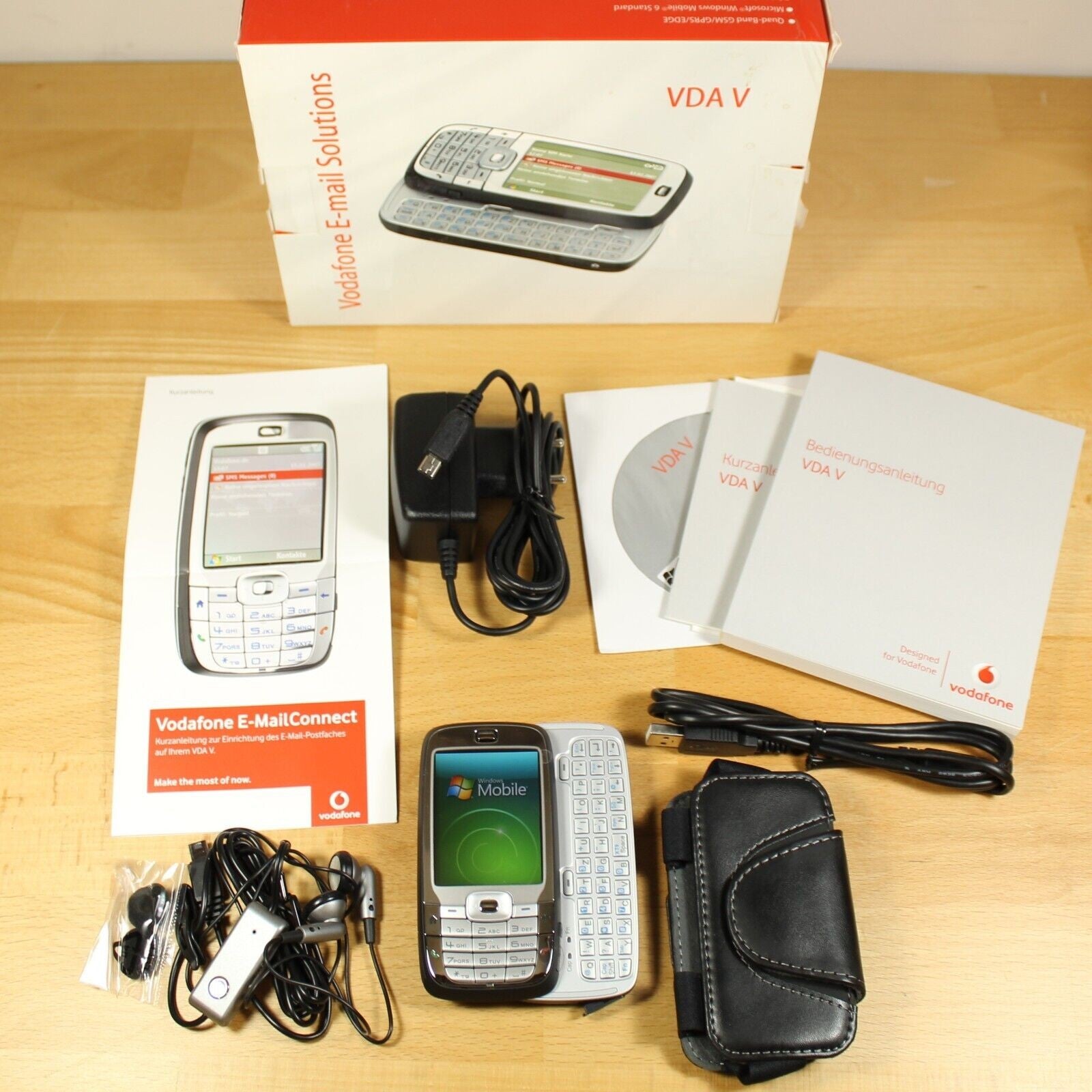 Rare Vintage HTC S710 VDA V VodaFone Slider Phone International In Box Complete