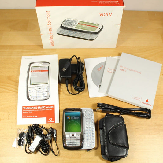 Rare Vintage HTC S710 VDA V VodaFone Slider Phone International In Box Complete