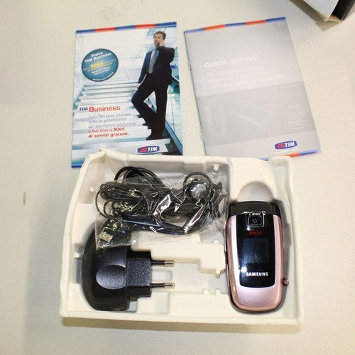 Olympic Samsung SGH-Z230 TIM Pink Phone International In Box Collectible Classic