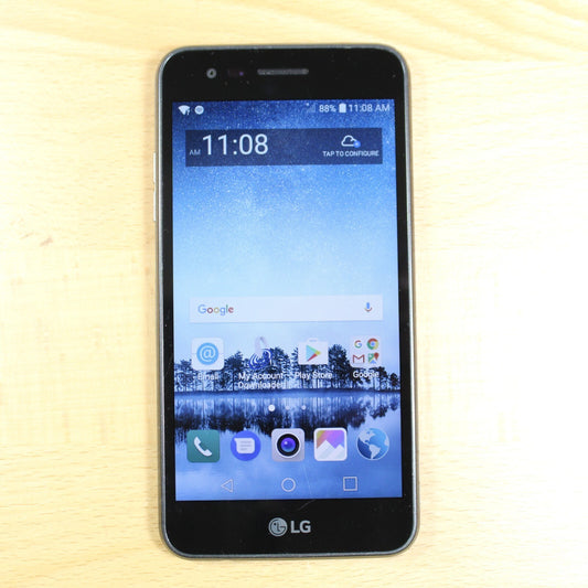 LG Rebel 3 L158VL TracFone Smartphone Gray Good #149