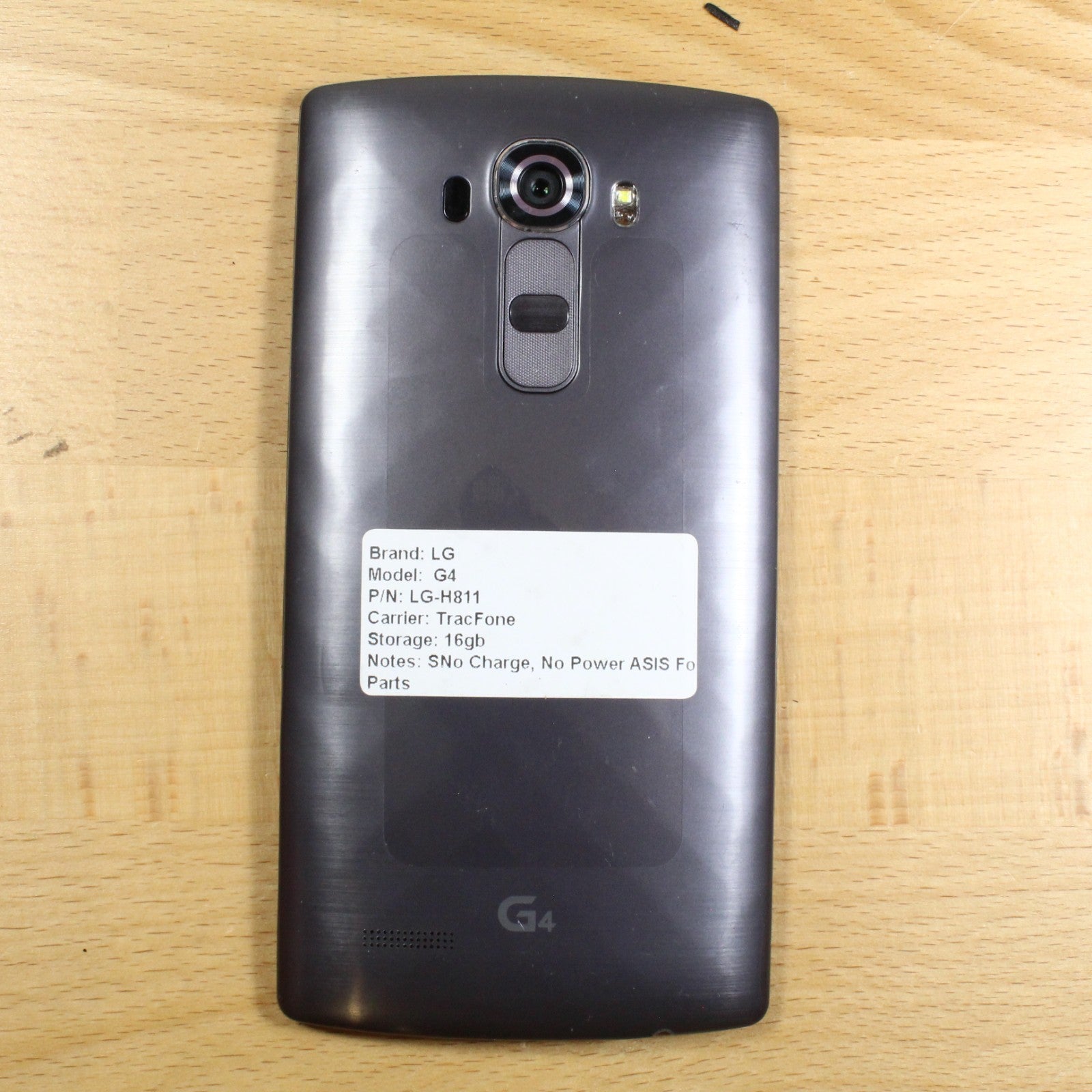 LG G4 H811 Tracfone Smartphone For Parts #378