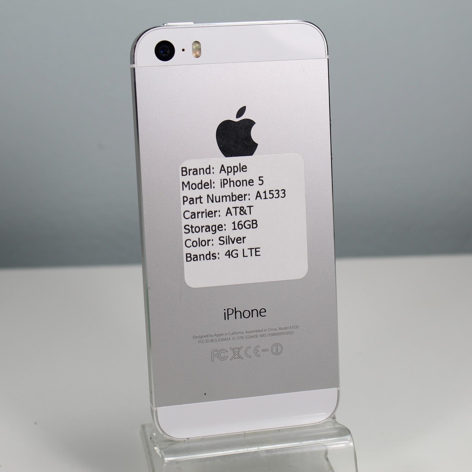 Vintage Apple iPhone 5s 4G LTE Silver Smartphone iOS A1533 32GB WIFI Ready