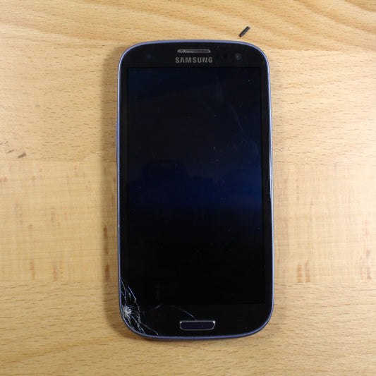 Samsung Galaxy S3 SPH-L710 Sprint Blue Smartphone For Parts #390