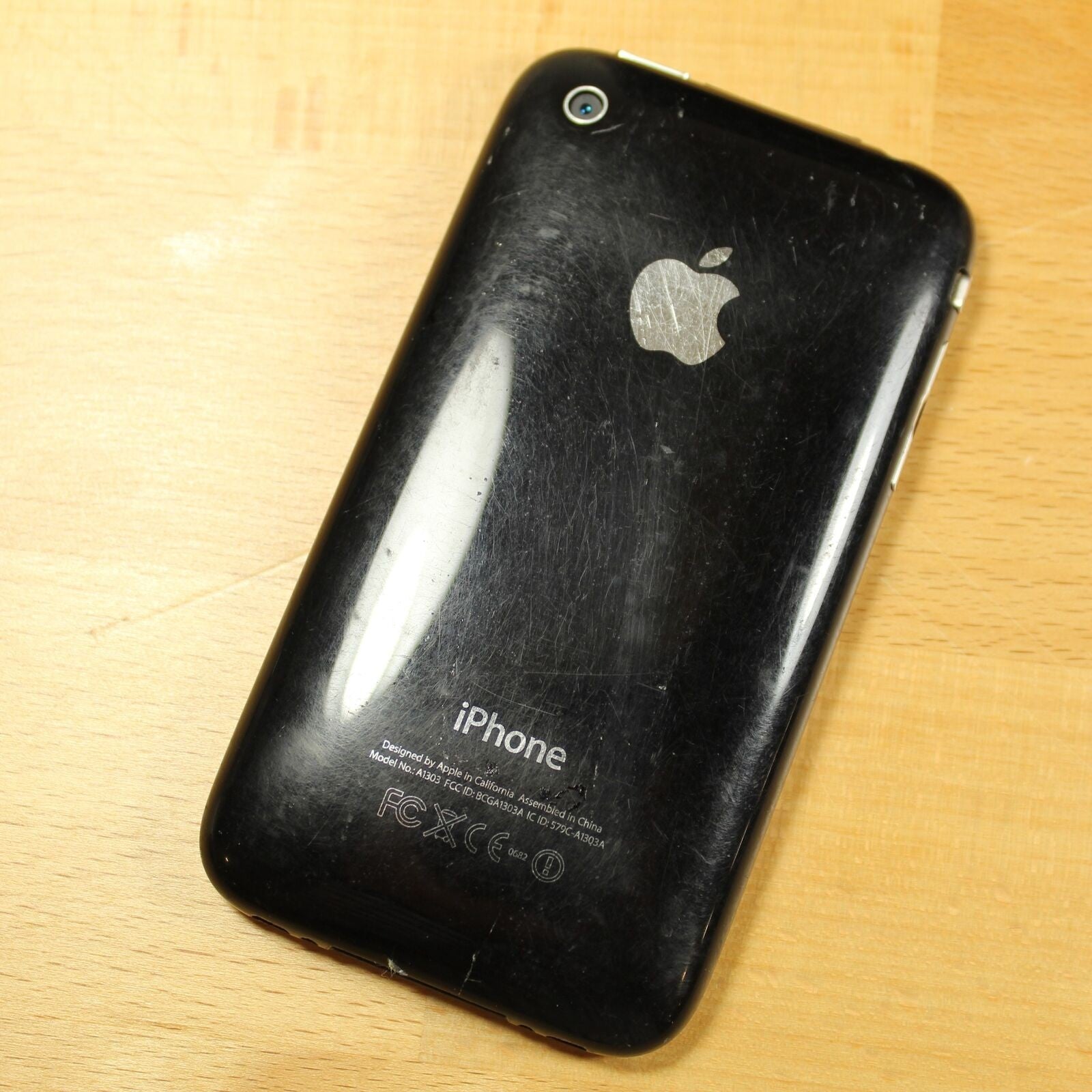 Rare Vintage Apple iPhone 3GS A1303 AT&T Black 32GB IOS 6.1.6 Collector