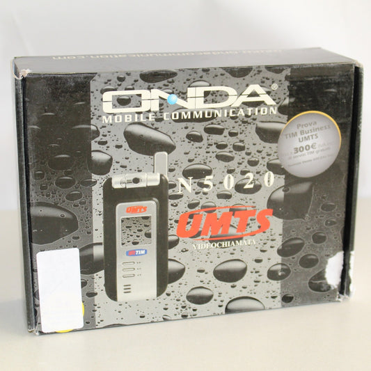 Rare Vintage ONDA N5020 TIM Phone International GSM Italian Black In Box Collect