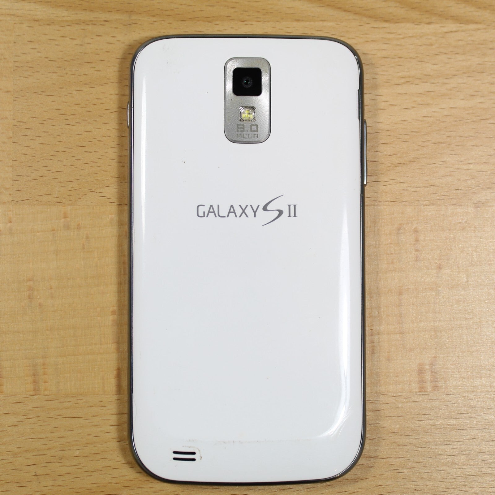 Samsung Galaxy S2 T-Mobile 16GB Smartphone White For Parts #100