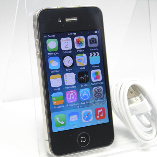Apple iPhone 4 A1332 AT&T Smartphone 3G GSM Black 16GB IOS 7