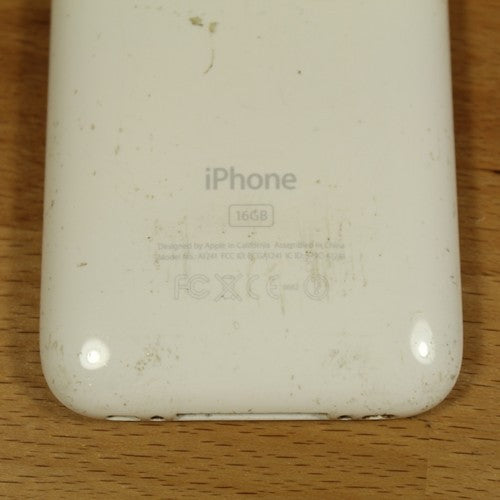 Rare Vintage Apple iPhone 3G A1241 AT&T White 16GB IOS ASIS Bad Touch