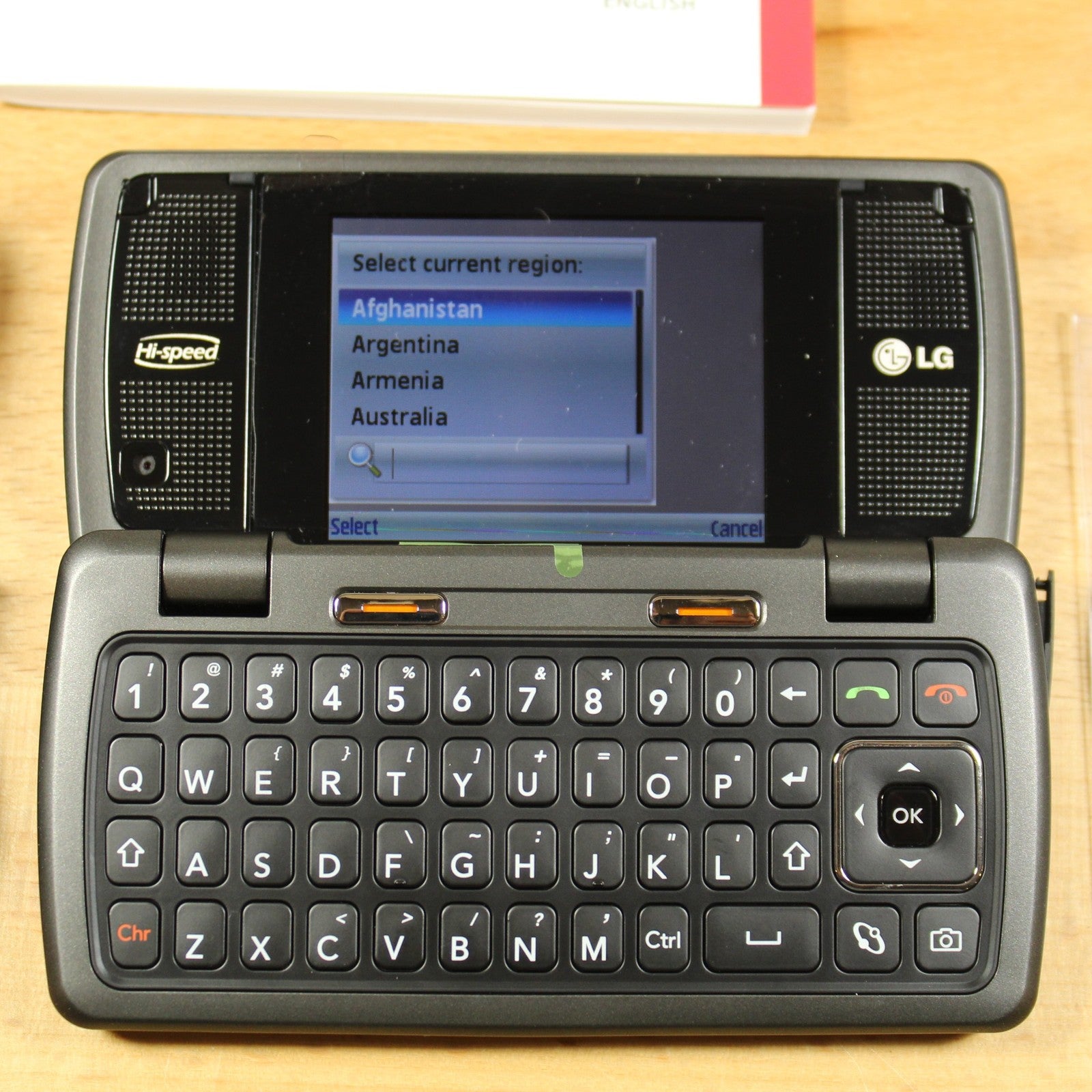 Rare Vintage LG KT615 Slider Phone In Box International Italian TIM Collector