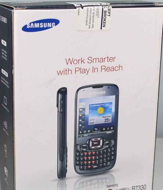 Vintage Samsung Omnia Pro B7330 International Smartphone In Box