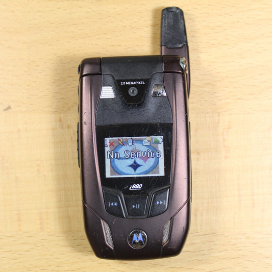 Motorola i880 Nextel Maroon Cell Phone iDen Direct Talk Good #181