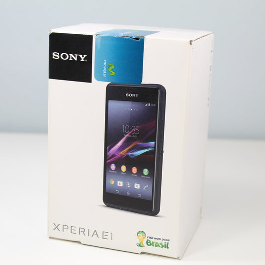 Rare Sony Xperia E1 Movistar Phone White FIFA World Cup Brazil 2010 Edition