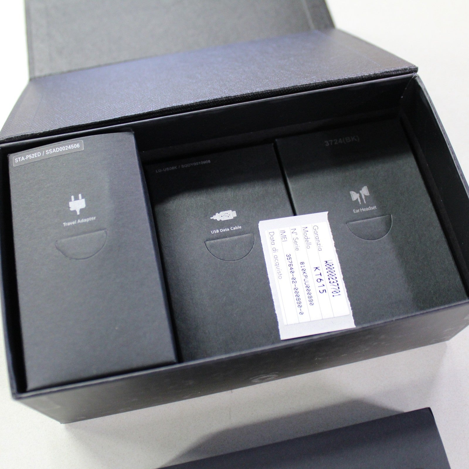 Rare Vintage LG KT615 Slider Phone In Box International Italian TIM Collector