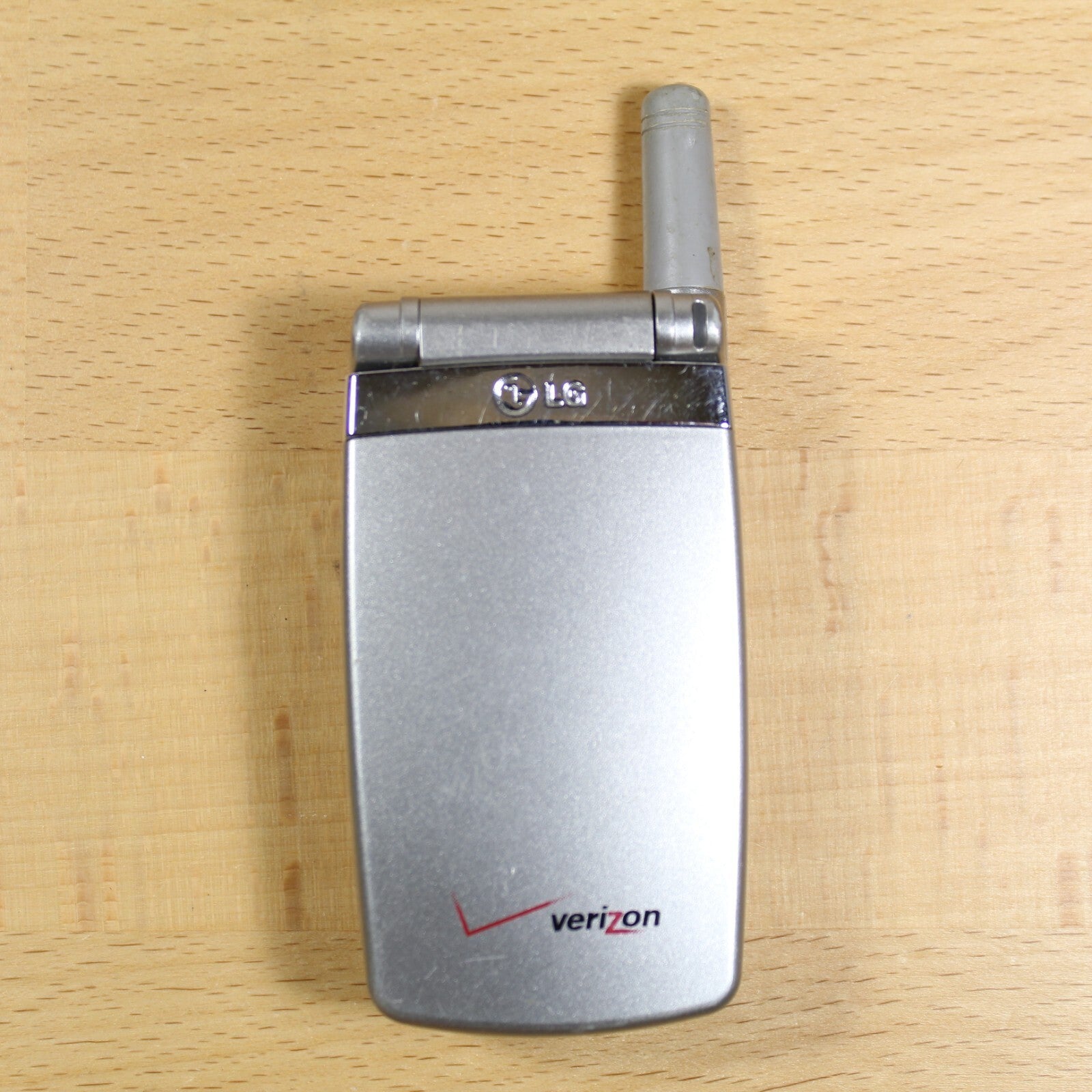 LG VX3100 Silver Verizon Cell Phone PTT Vintage Untested For Parts #175