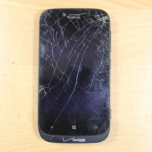 Nokia Lumia 822 Smartphone Black For Parts Untested