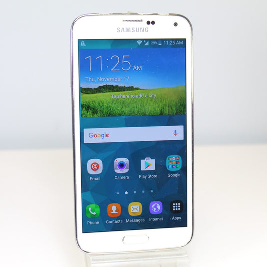 Samsung Galaxy S5 SM-G900P (Sprint) 4G LTE Smartphone - White, 16GB