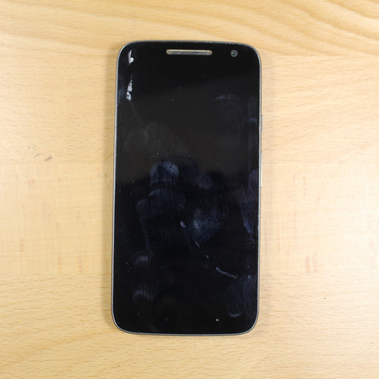 Motorola Moto G4 play XT1607 16GB Black For Parts Untested #169
