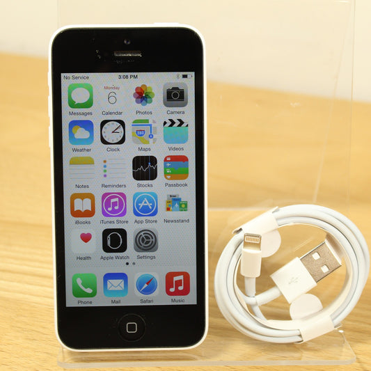 Rare Vintage Unlocked Apple iPhone 5C A1532 4G LTE Smartphone IOS White 16GB