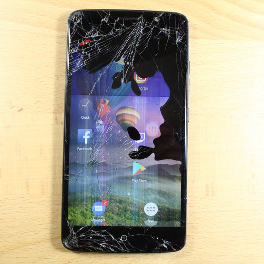 MAX XL N9560 Gray Smartphone For Parts #357