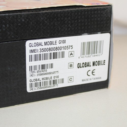 Unlocked Smartphone Luxury Gold Global Mobile G100 3Unlocked GSM Worldwide