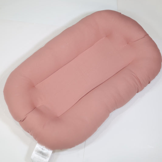 Snuggle Me Organic Baby Lounger in Gumdrop – organic cotton infant nest for newborns